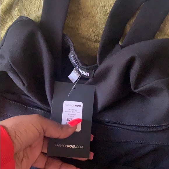 fashion nova black dress - Picture 2 of 2